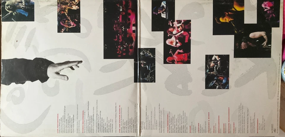 Joe Cocker /Joe Cocker Live SPAIN 1990 ROCK/BLUES VERY GOOD+ NDOUBLE LP VINYL - Image 3 of 4