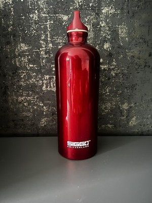 Sigg Switzerland Alu Trinkflasche 1 Liter Rot