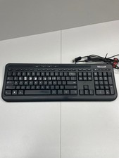 Microsoft Wired Keyboard 600   USB   Black   Preowned Tested