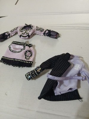 Rainbow High Vision Royal Three Tiara Song Doll Outfit Half Blazer Jacket Bodysu