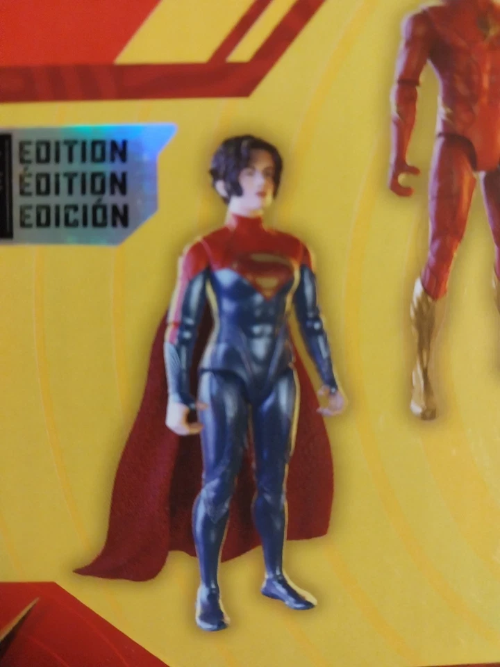 Juego de 5 figuras de acción de Batman Supergirl de DC Comics The Flash Ultimate ~NUEVO Foto 3 de 4