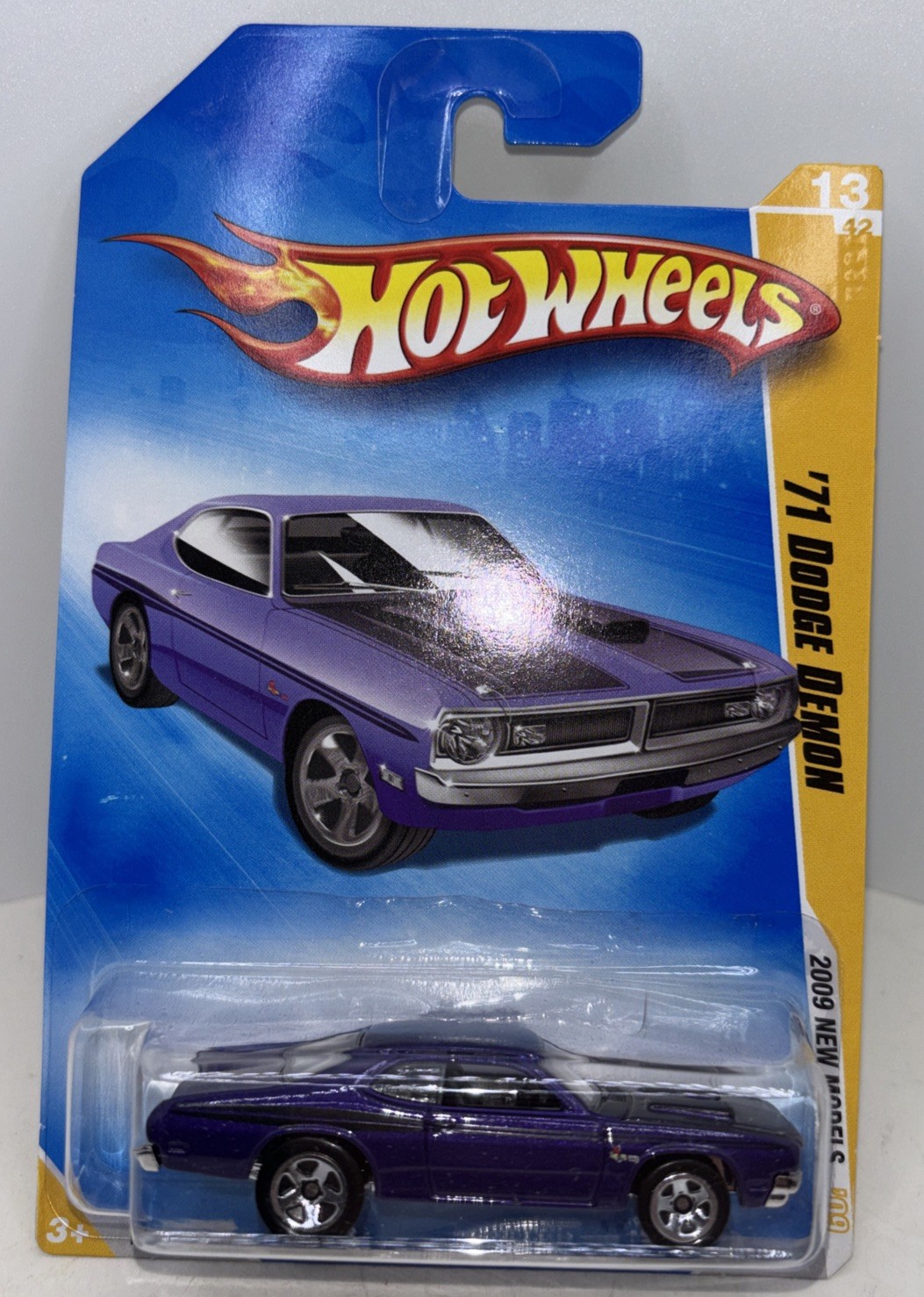 Hot Wheels ‘71 Dodge Demon 13/42 2009 New Models 013/190 Purple