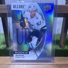 Tye Kartye 2023-24 Upper Deck Allure Rookie #132 Seattle Kraken NHL