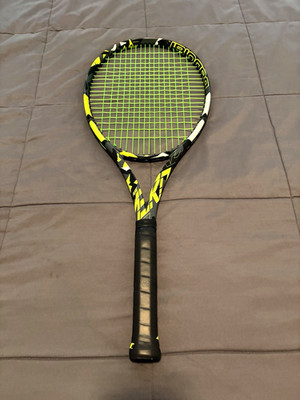 Babolat Pure Aero 100 Grip #3 2023 Strung Tennis Racquet Excellent Condition
