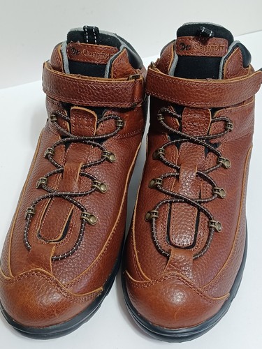 NEW▪︎Dr. Comfort Vigor Womens 12M Brown Leather Hiking Ortho Therapeutic - 第 4/14 張圖片