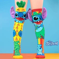 Madmia Kids & Adults Disney Series Stitch Pineapple Socks