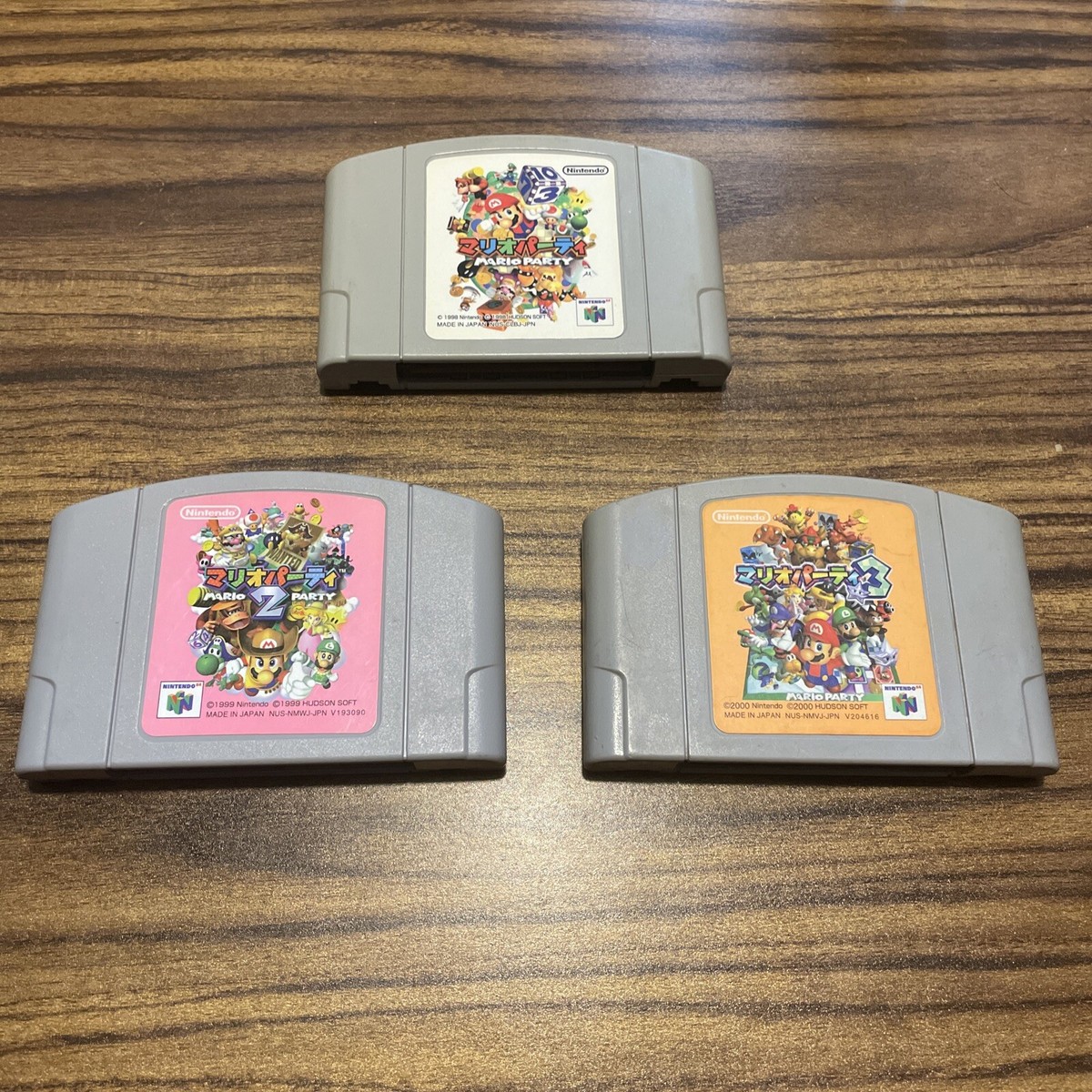 Nintendo 64 Mario Party Japan N64 games US Seller Tested