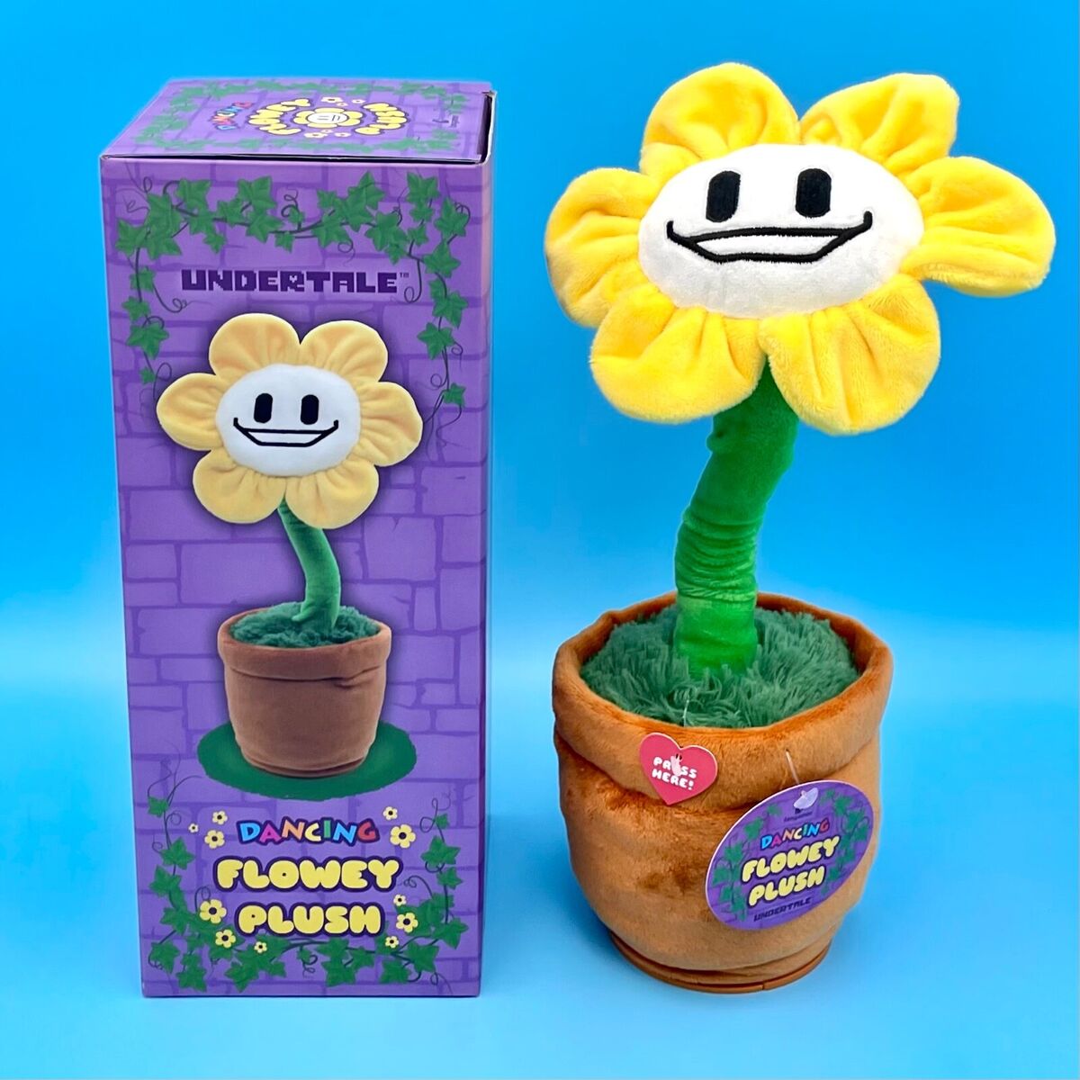 Flowey Plush Inspired by Undertale , Flower Plush (Unofficial