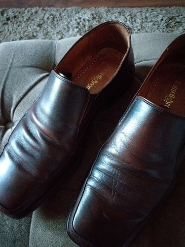 Da Uomo Russell \u0026 Bromley Mocassini Scarpe Mocassini Marroni In Pelle  Misura UK 9/EUR 43 in buonissima condizione | eBay