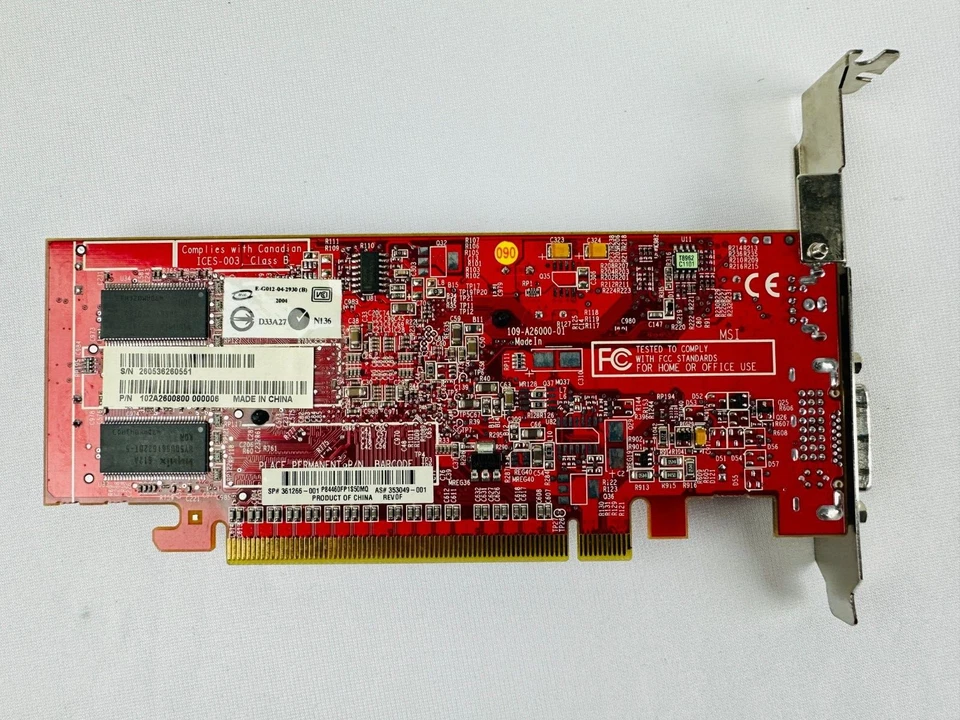 ATI Technologies 109-A26000-01 102A2600800 000006 PCI Express Video Card - Image 4 of 4
