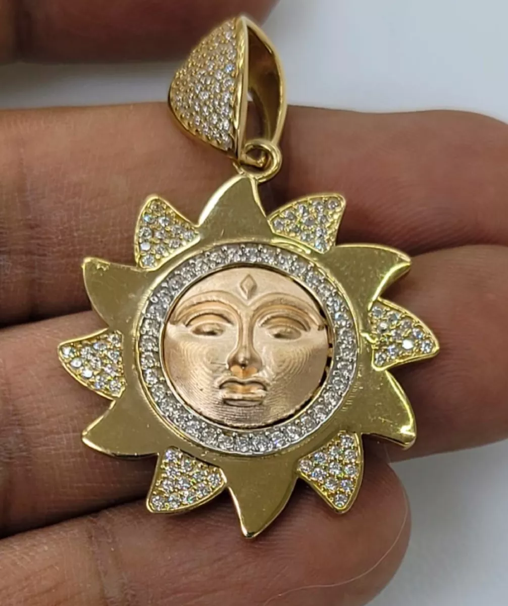 Sun shaped hotsell pendant