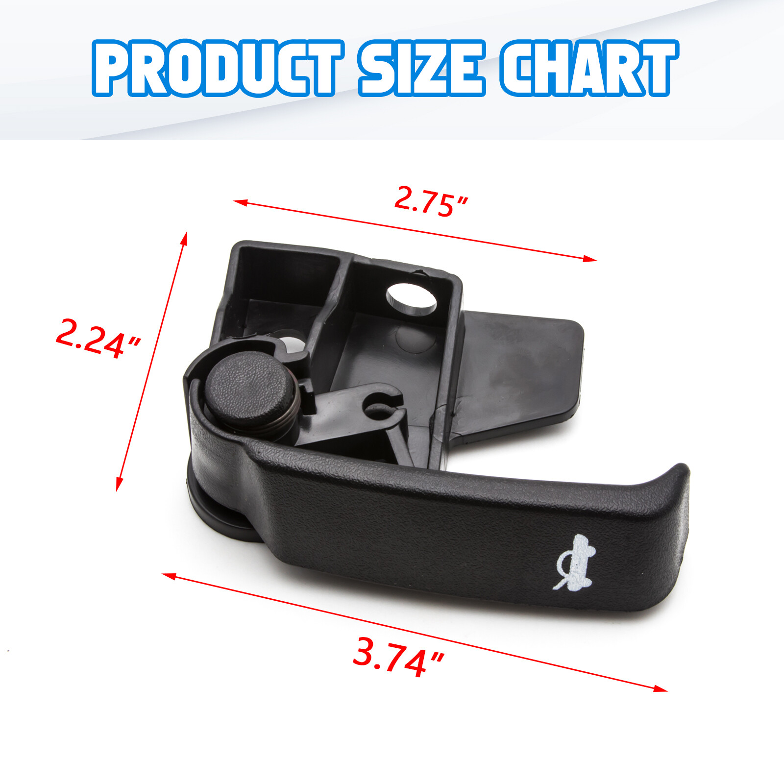 Dorman 03335 Hood Release Handle Fits Chevy C1500 GMC 15741109 for 