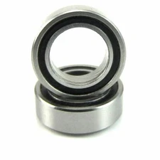 TRB RC 10x16x5mm Precision Ball Bearings ABEC 3 Rubber Sealed (2)
