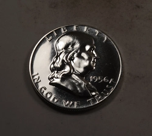 1956 Franklin Half Dollar * Gem Proof * 90% Silver * XXH778