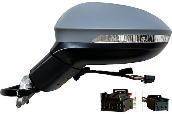 RüCkspiegel FüR Volkswagen Golf 8 Viii 11+3 Pin Spurhalteassistent Links-image
