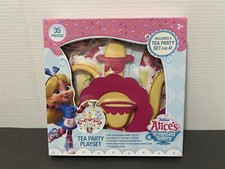 35 PC Disney Junior Alices Wonderland Bakery Tea Party Set for 4