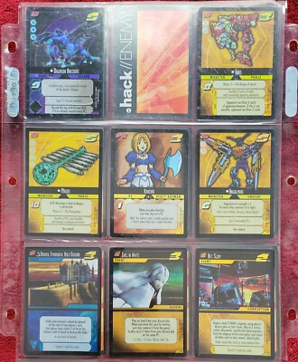 hack//ENEMY TCG: Distortion Rare, Extra Rare, and Promotional