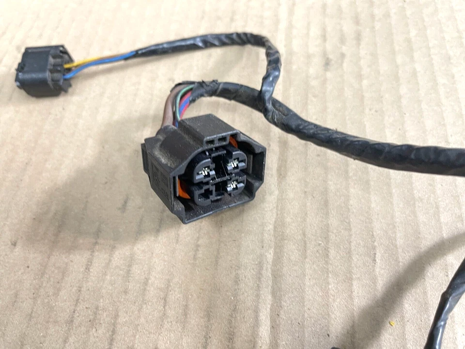 BMW X5 E53 2003 AWD lado derecho del pasajero compartimento del motor faro arnés de cableado OEM Foto 4 de 4