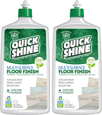 Multi Surface Floor Finish 27Oz, 2Pk | Cleaner & Polish to Use on Hardwood, Lami