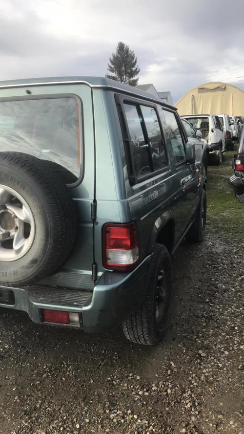 Porte Avant Droit Pour Hyundai Galloper 2.5 TD - Occasion En Bon état, Gris Clair, Garantie 12 Mois