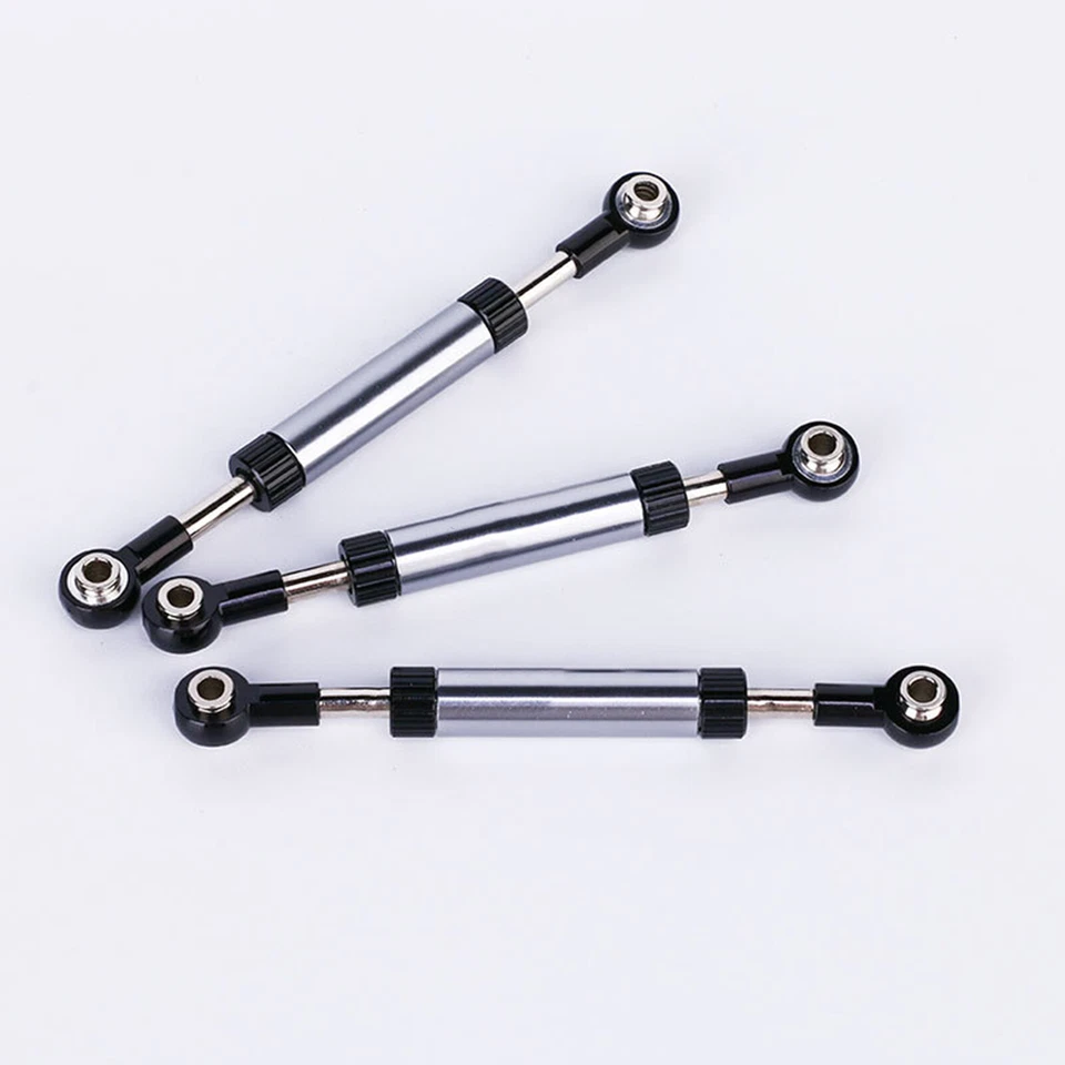 For TRX-4 SCX10 D90 RC Crawler Car Aluminum Steering Servo Link Linkage Pull Rod - Image 2 of 4