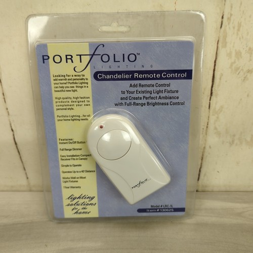 Portfolio Lighting Chandelier Remote Control & Receiver Kit Model # LRC-1L New