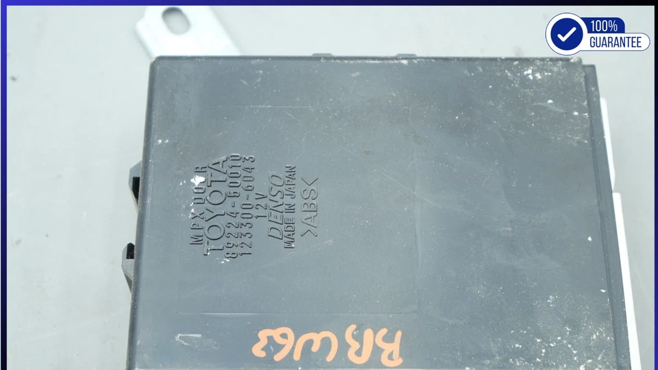 1997-2000 LEXUS LS400 4.0L módulo de controle de computador porta traseira fabricante de equipamento original 89224-50010 - Imagem 4 de 4