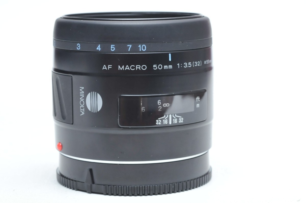 ミノルタ MINOLTA AF 50mm F3.5（32) MACRO NEW Minolta AF 50mm F3.5 Macro Lens for Sony A-mount DSLR | eBay