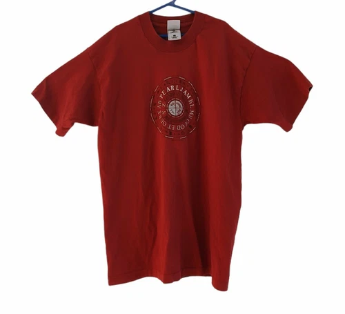 Pearl Jam Shirt Men’s Size Large Red No Code Concert To 1990s vintage concert t-shirt, vintage, size L, single stitch, B+ condition