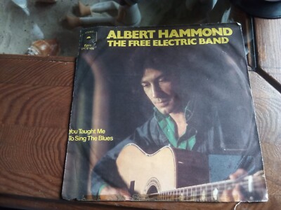 ALBERT HAMMOND  The Free Electric Band  Single 1973 VINYL SCHALLPLATTE