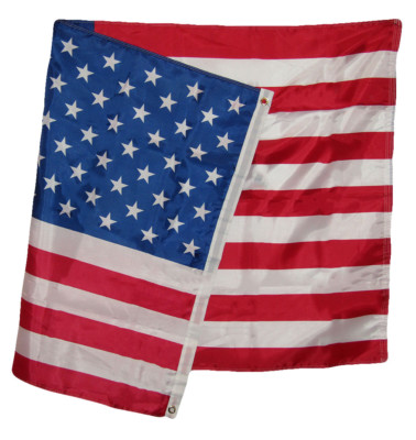 4th Of July Bandiera USA 3x5 Piedi Linea Blu Sottile | Nylon, Stelle Ricamate, Manica Per Palo Adesivo Stella Militare - Foto 8