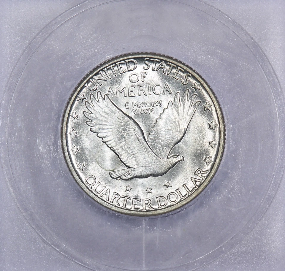 1930 Standing Liberty Quarter 25C ICG MS64 FH - Super Flashy! - Image 4 of 4