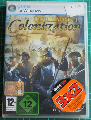 Sid Meier's Civilization IV Colonization Italiano (PC, 2008, DVD-Box)