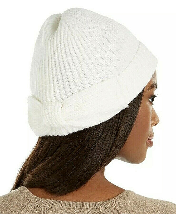 New Kate Spade New York Women\'s Knit White Beanie kate spade new york Women main image 3
