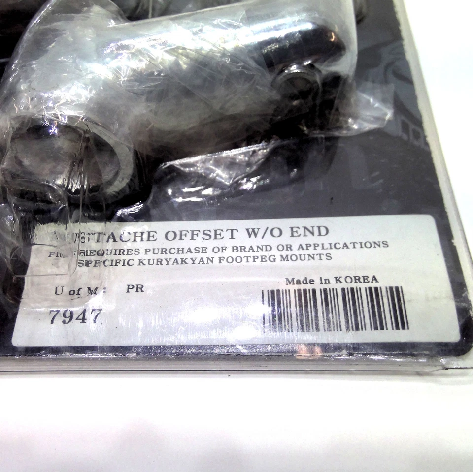 Soportes de estriba Kuryakyn cromados desplazados 7947 Foto 2 de 3