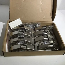 HOSOM 8-Pack Concealed Cabinet Hinges for Cabinet Doors New Open Box
