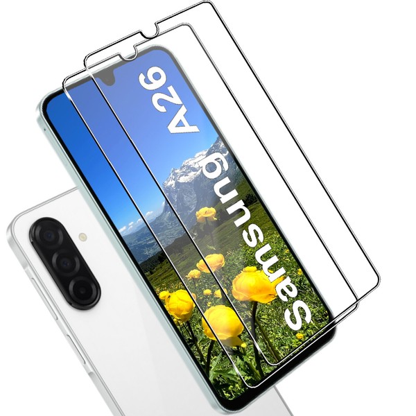 2X Echt Glas Display Schutz FüR Samsung Galaxy A26 Panzerfolie 9H Schutzglas-image