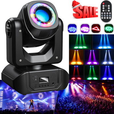 120W GOBO Moving Head Stage Lighting RGBW LED DJ DMX Beam Bar Disco Party Lights