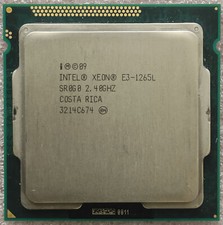 Intel Xeon E3-1265L 2.4GHz Quad Core CPU SR0G0 LGA1155 Gen8 Tested Processor CPU