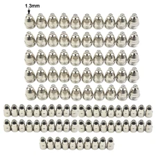 P80 Plasma Electrode Tip Nozzle 1 5mm 100pcs Set For Air Plasma Cutting