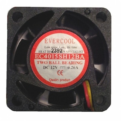 Evercool EC5010M05CA 50mm x 10mm 5V Ball Bearing Cooling Fan 3 pin connector