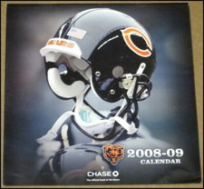 2008-09 Chicago Bears Football Team Calendar Brian Urlacher Charles Tillman NFL