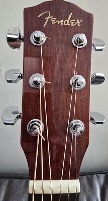 Fender Acoustic Guitar DG-60 Nat-DS-V2 Classic Design w/ Soft Case