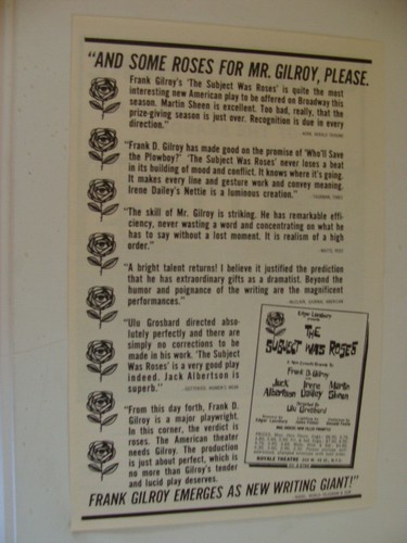 1964 NY The Subject Was Roses Ad / Ticket Order Jack Albertson Martin Sheen - Picture 2 of 2
