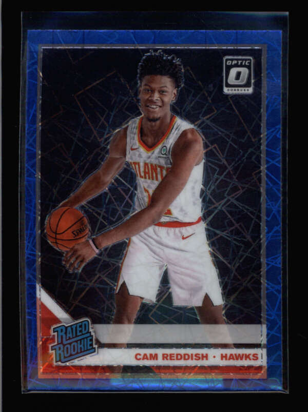 CAM REDDISH 2019/20 DONRUSS OPTIC #170 RATED ROOKIE BLUE VELOCITY PRIZM FC5177