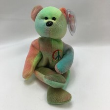 Ty Beanie Baby Peace Bear
