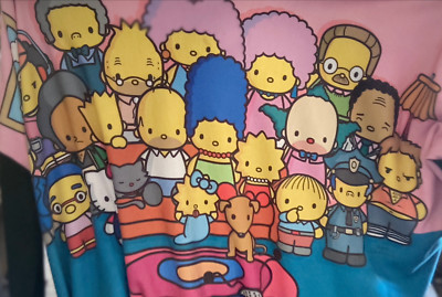 Simpsons x Hello Kitty JapanLA Clothing sweater rare | eBay
