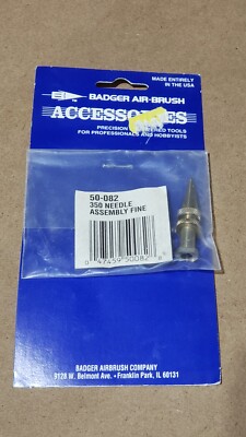 Badger - No. 50-082 - 350 Needle Assembly (Fine) - NOS - Airbrush Part