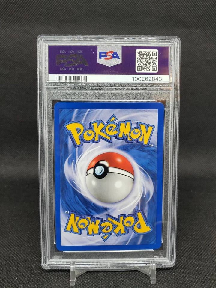 2000 Meganium 11/111 1st Edition Neo Genesis Holo Rare PSA 8 Pokemon TCG - Image 2 of 2