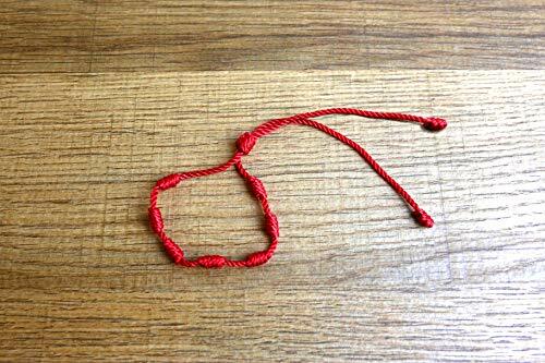2pcs Lucky Red String Bracelet Kabbalah Amulet 7 Knots Protection - Foto 7